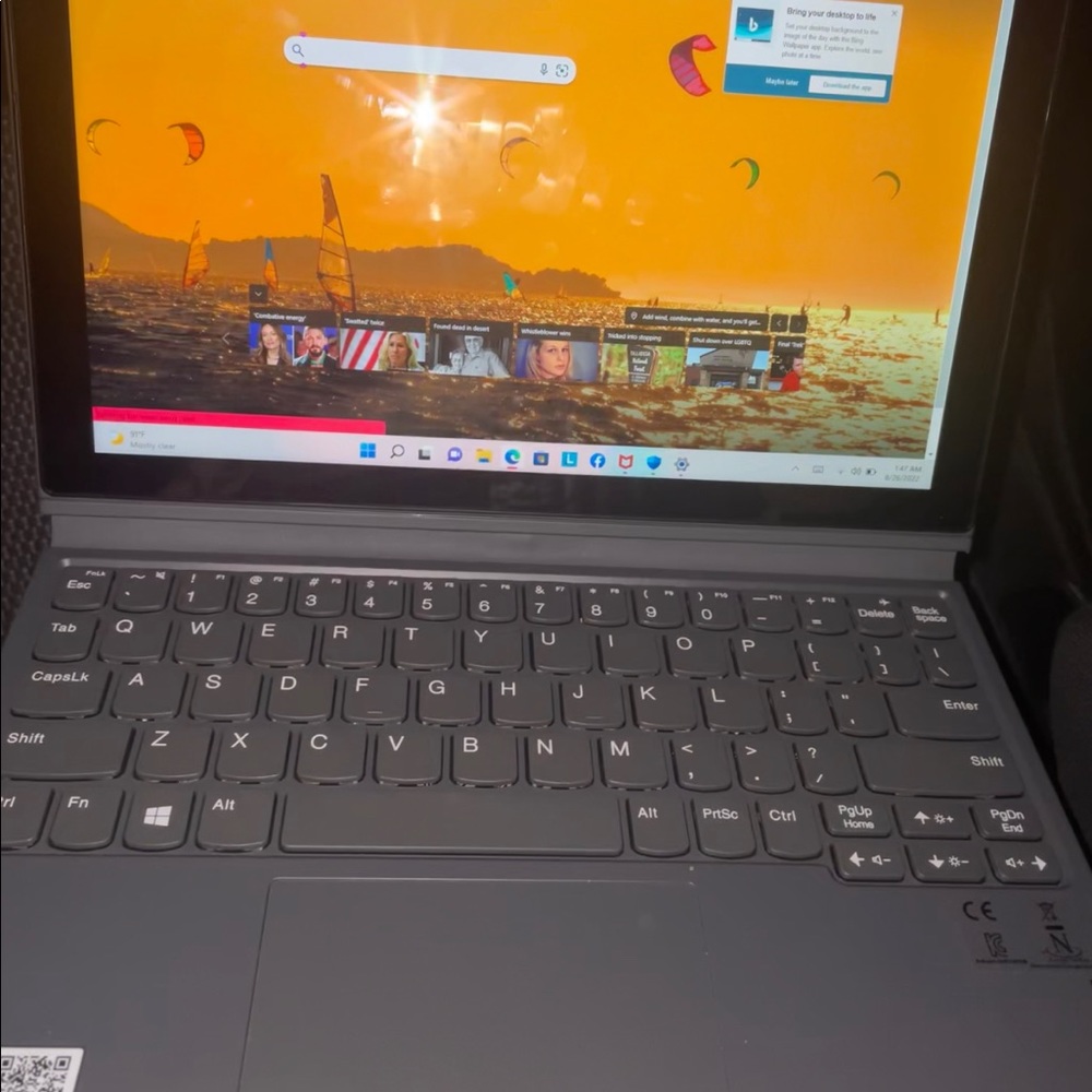 Lenovo Duet IdeaPad 2022 touchscreen 3 in 1
